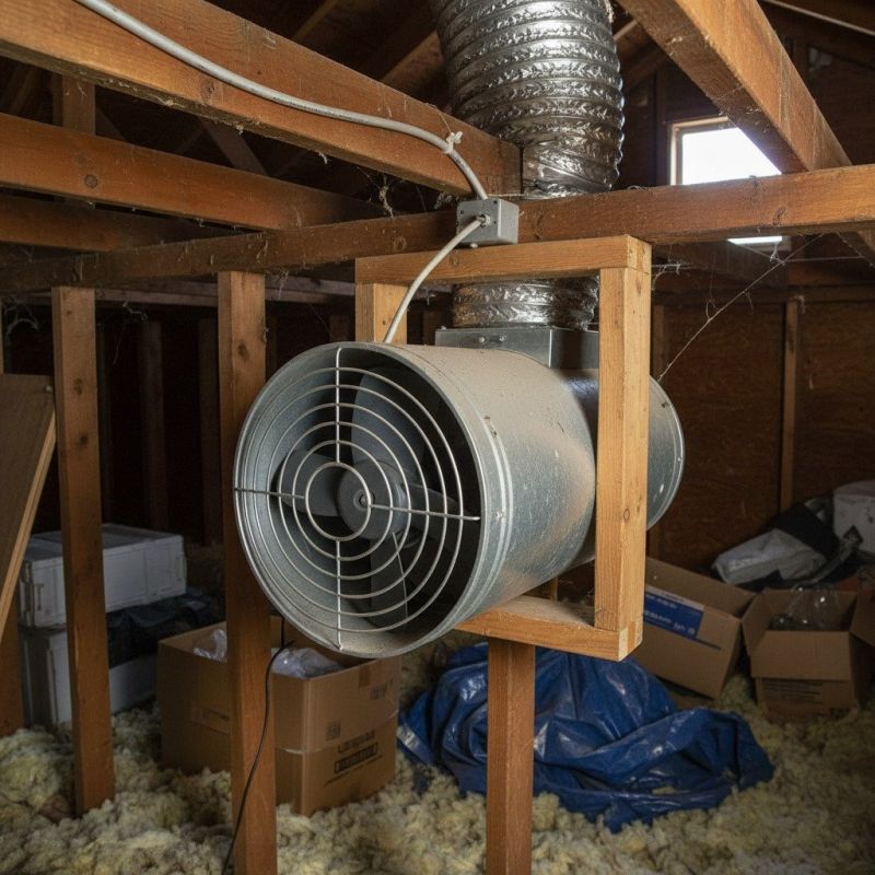 Attic Fan Replacement in Provo, UT